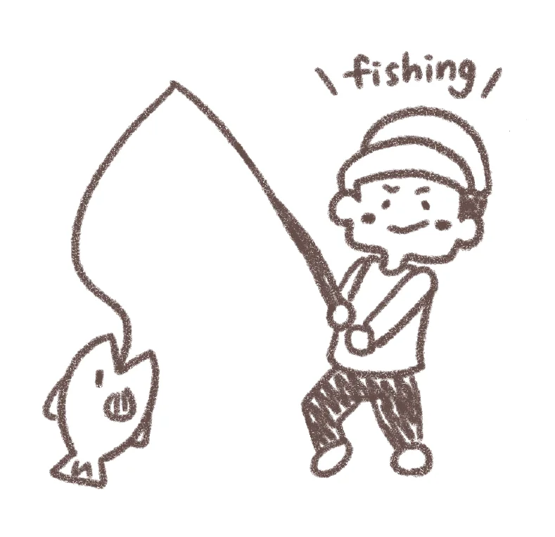 趣味：釣り