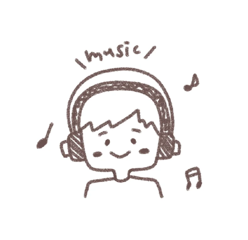 趣味：音楽鑑賞