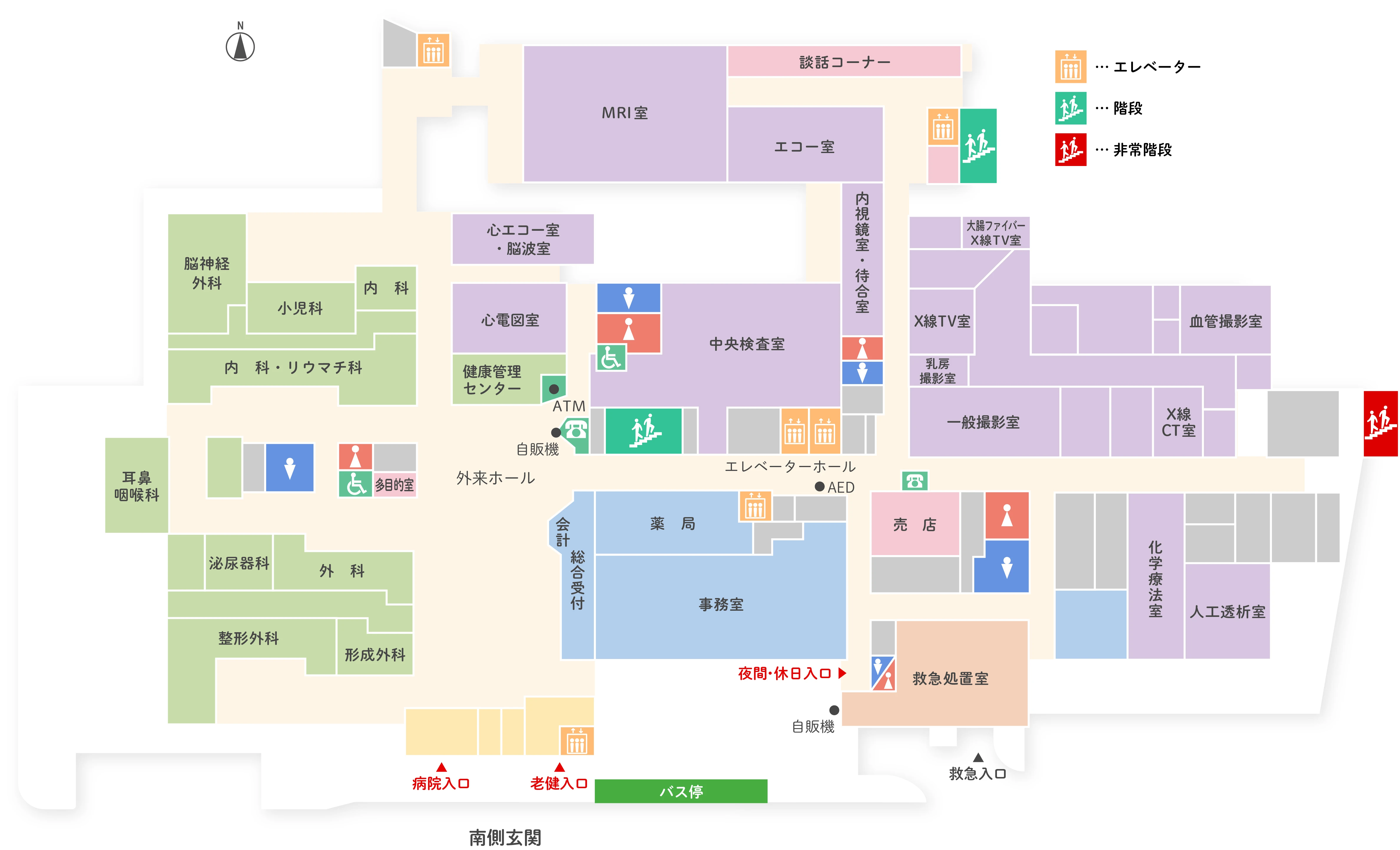 1階フロアマップ