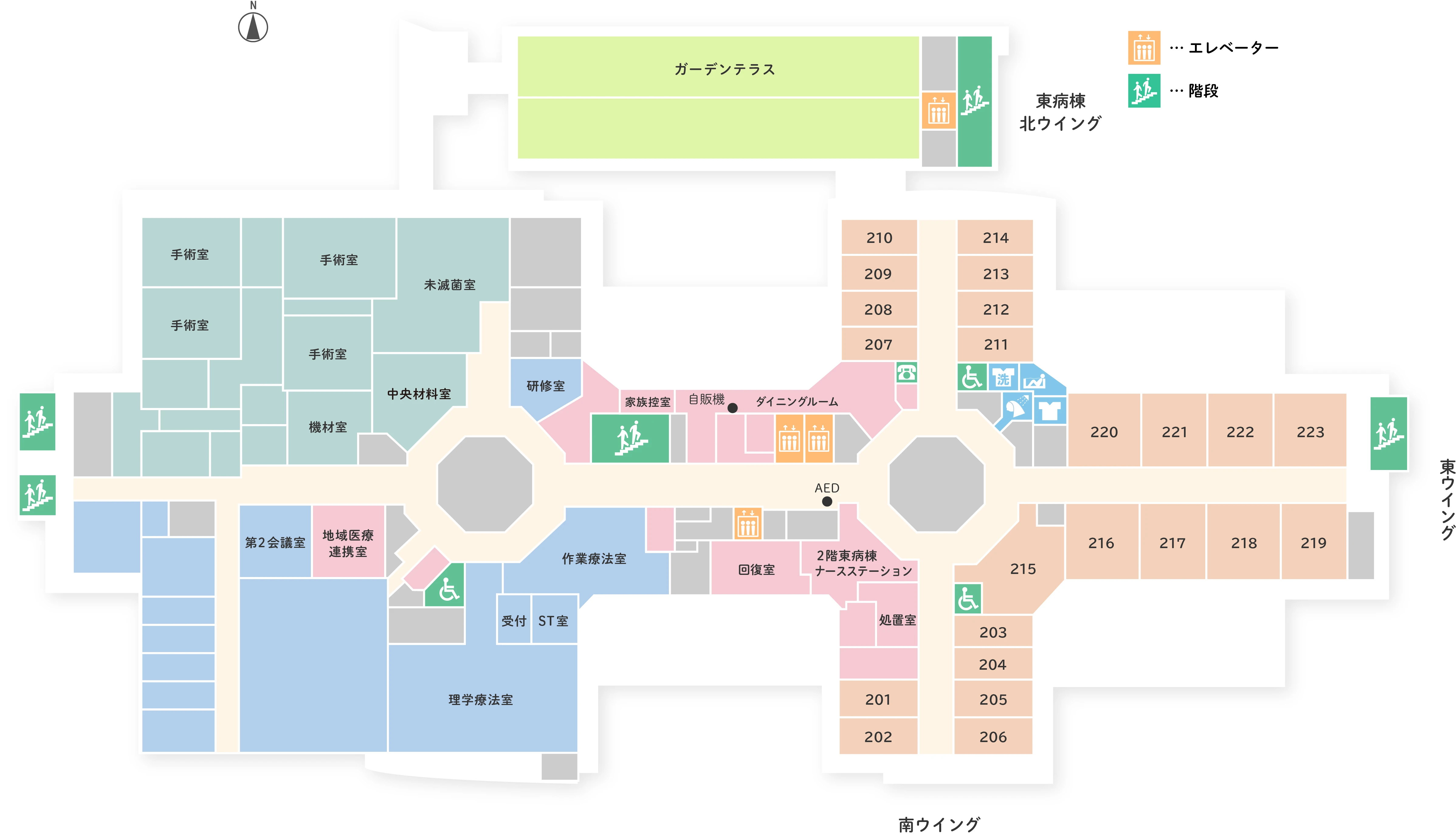 1階フロアマップ