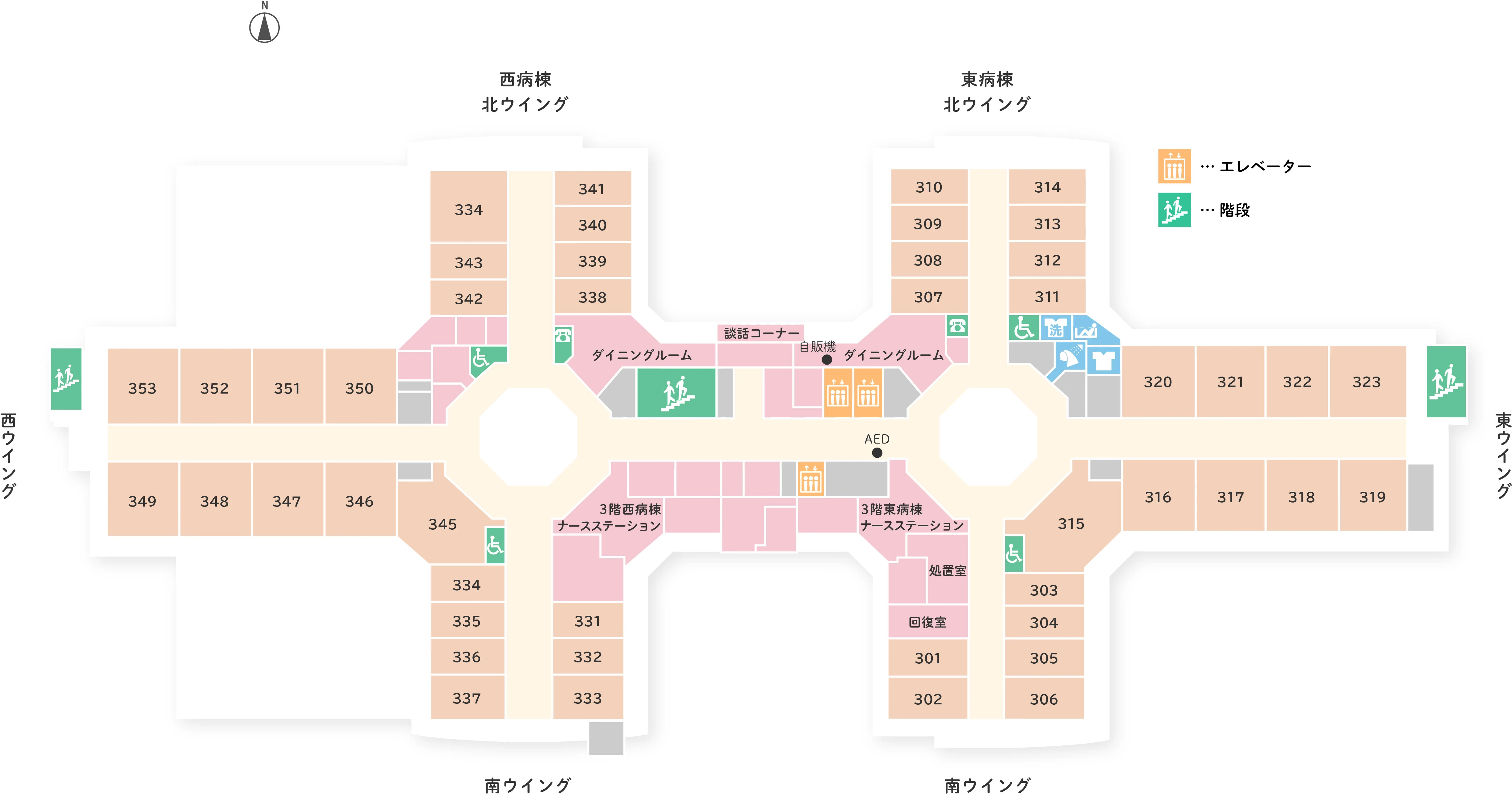 1階フロアマップ