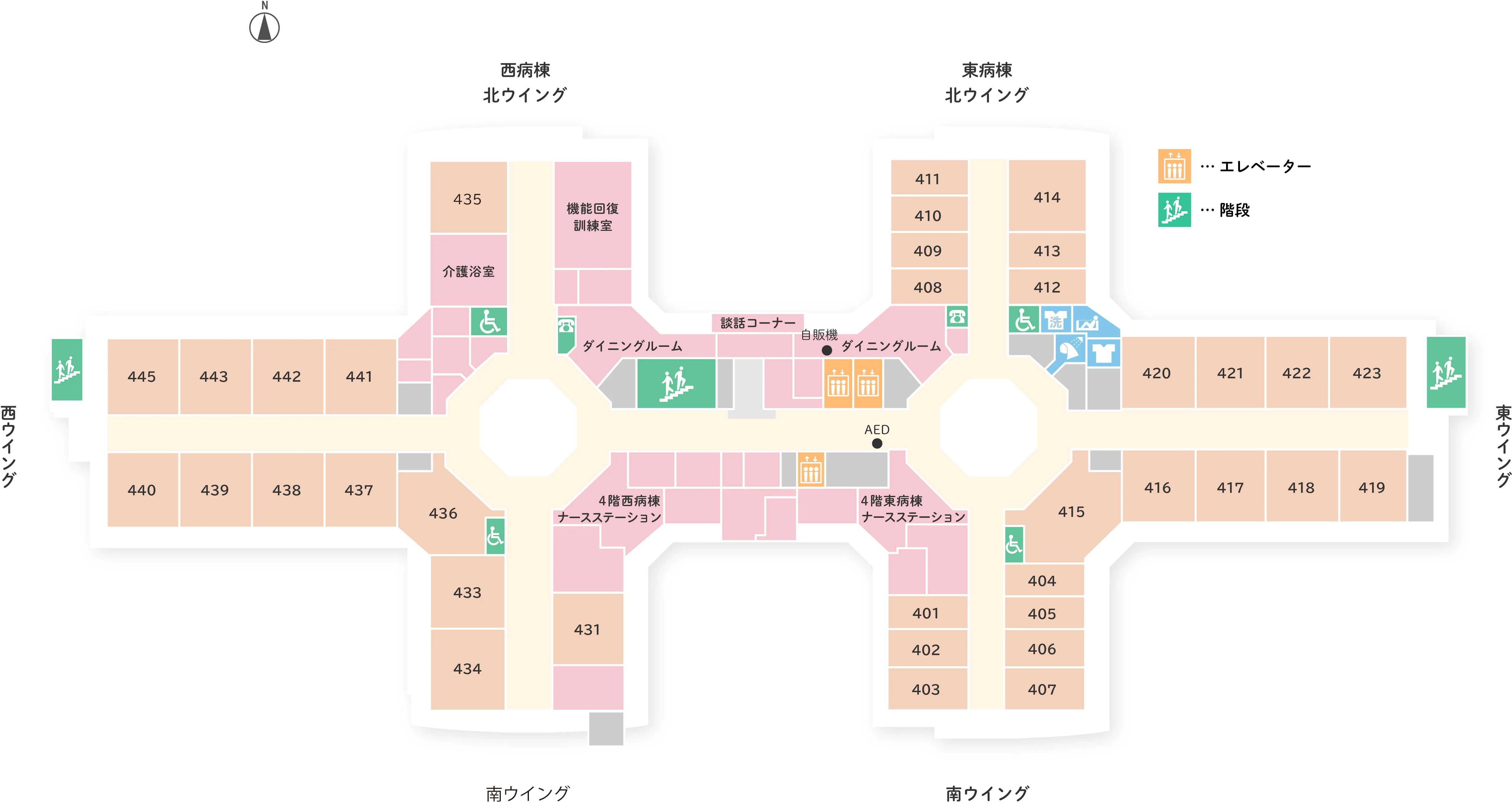 1階フロアマップ